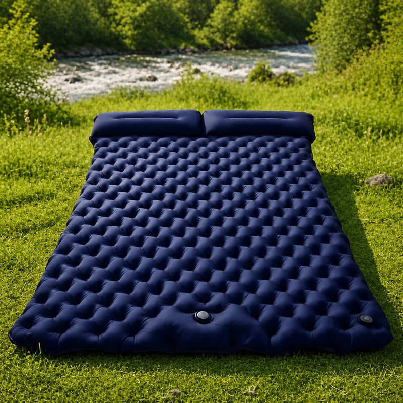 Outdoor Adventure Vehicles - Lightweight Double Air Mattress for Camping,