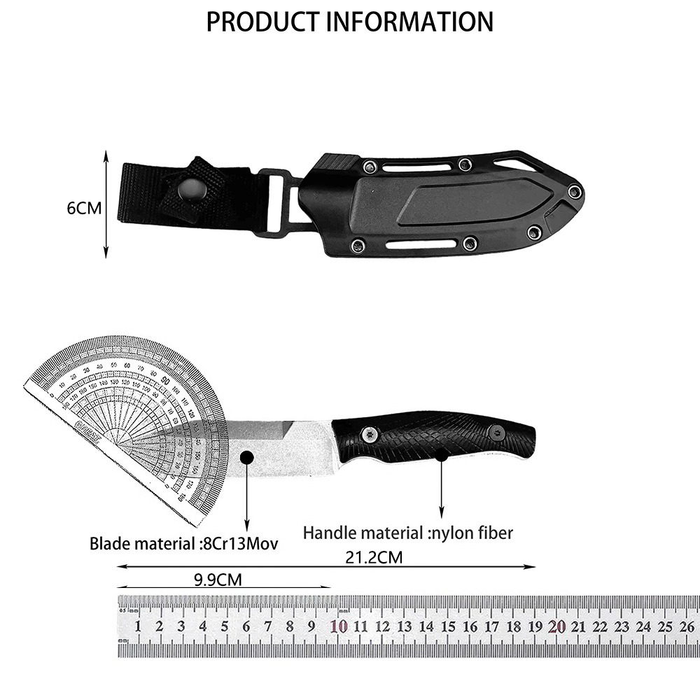 1083 Portable Outdoor Fixed Kn - Survival Knife Full Tang review and price