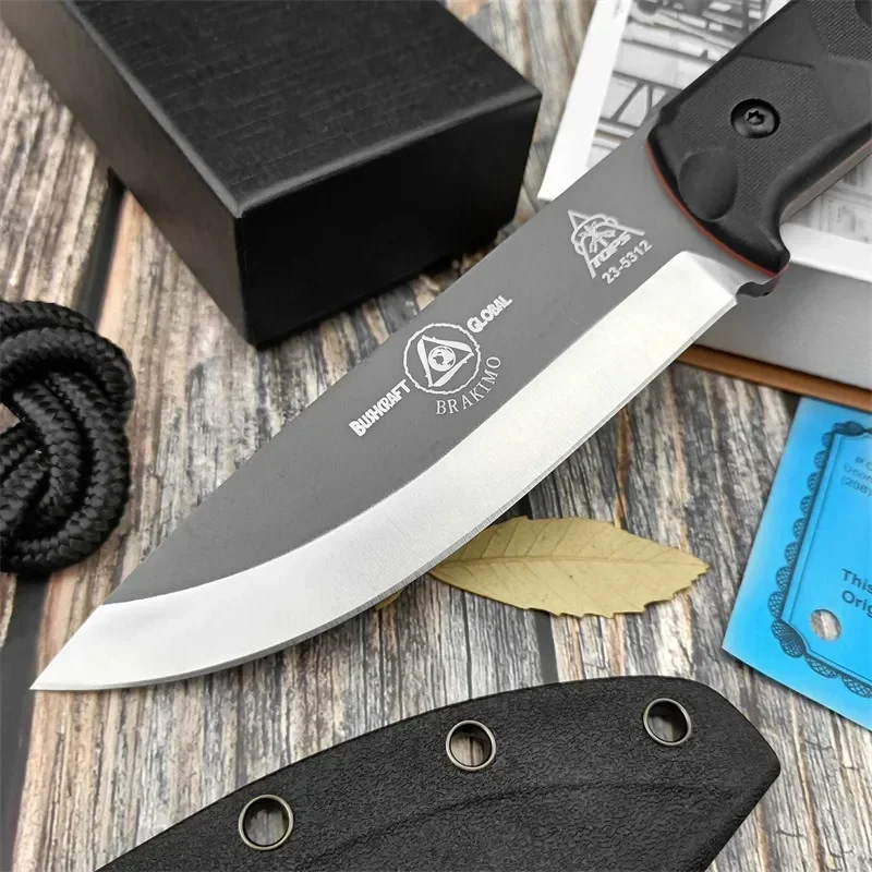 Portable D2 Steel Fixed Blade  - Survival Knife Full Tang review and price