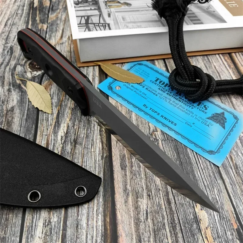 Portable D2 Steel Fixed Blade  - Survival Knife Full Tang review and price