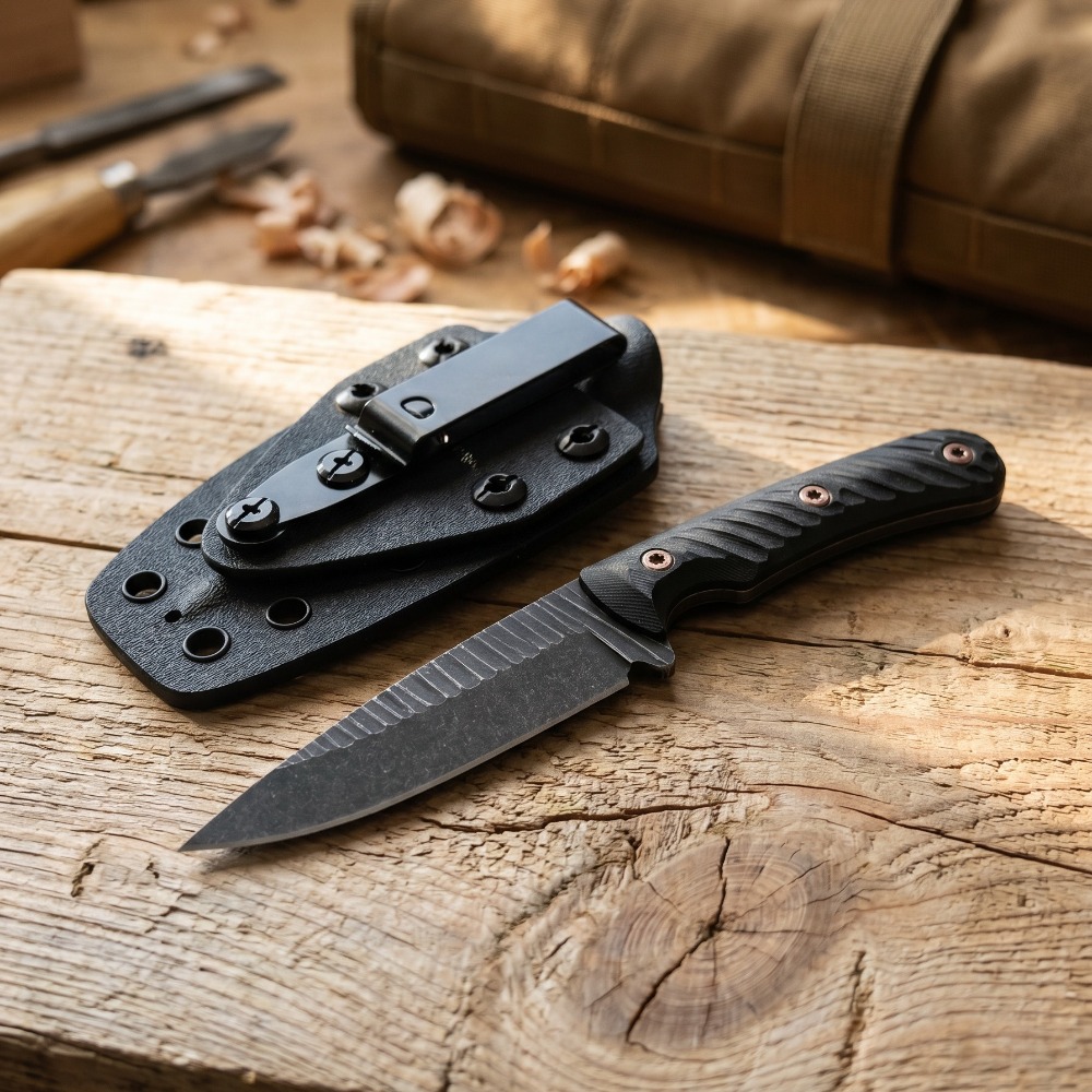 Full Tang Bushcraft Knife D2 B - Survival Knife Full Tang review and price