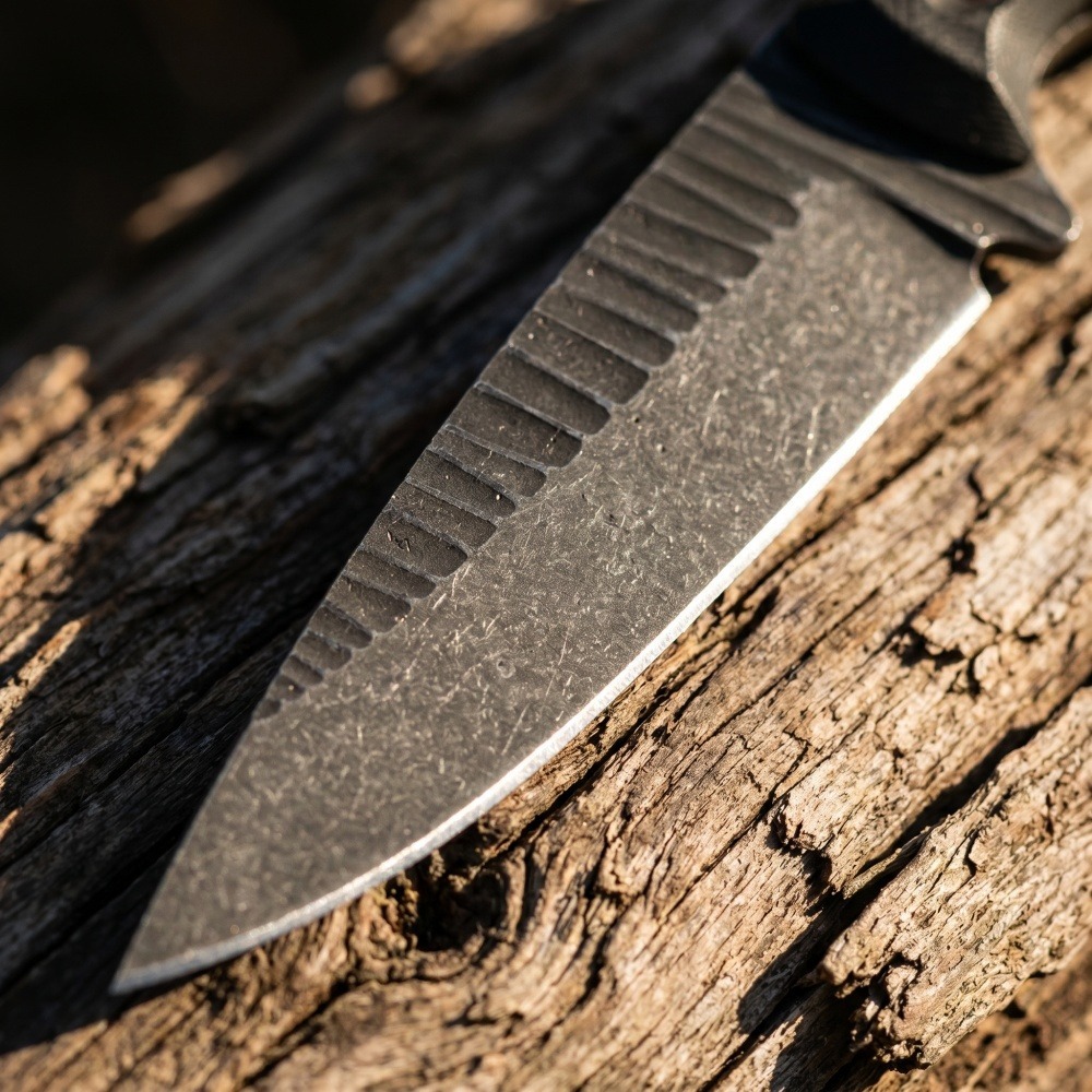 Full Tang Bushcraft Knife D2 B - Survival Knife Full Tang review and price