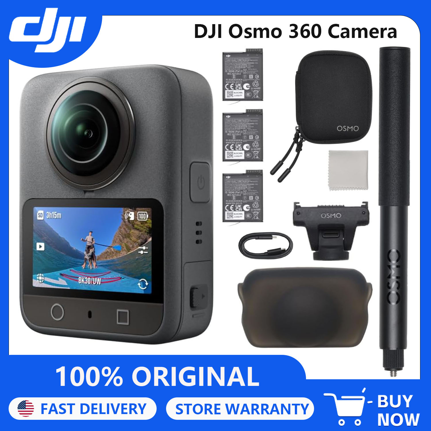DJI Osmo 360 Camera Adventure  - Outdoor Adventure Images review and price
