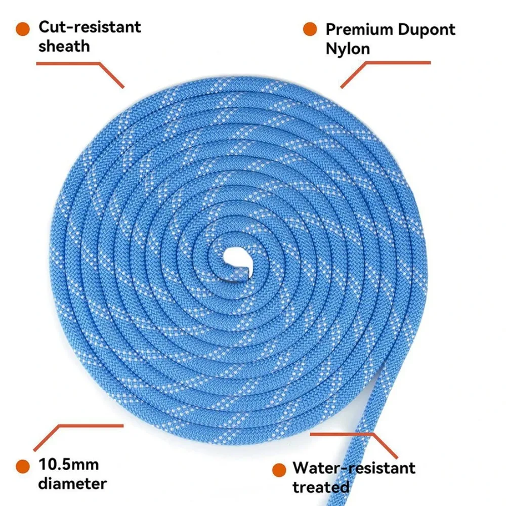 10mm Rock Climbing Rope 10M Ou - Rope Climbing Static review and price