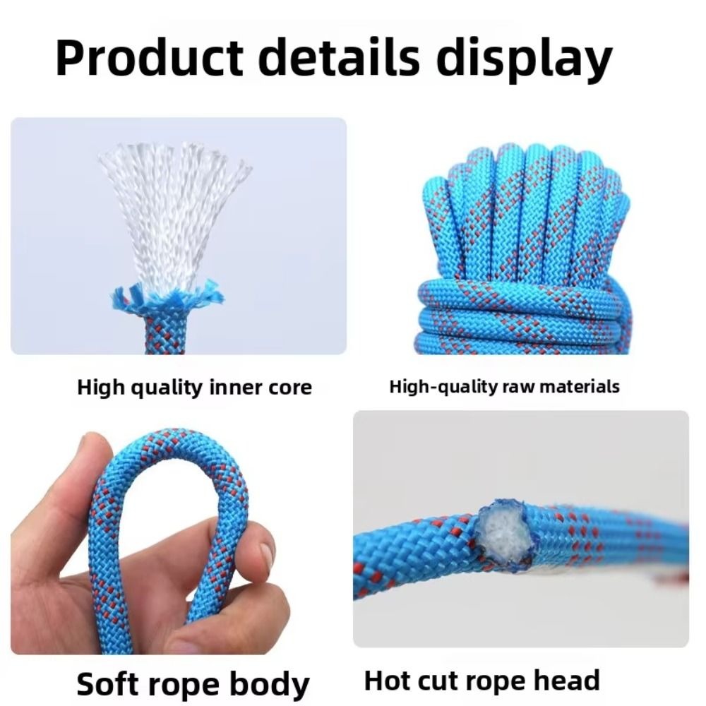 Thickened 10mm Safety Life Rop - Rope Climbing Static review and price