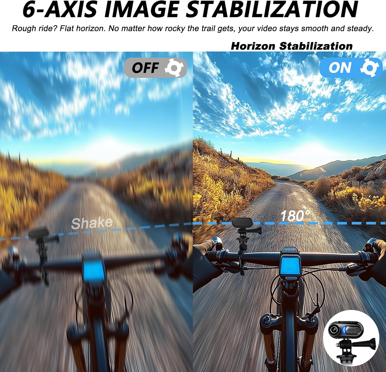 4K Compact Body Camera with 6- - Outdoor Adventure Images review and price