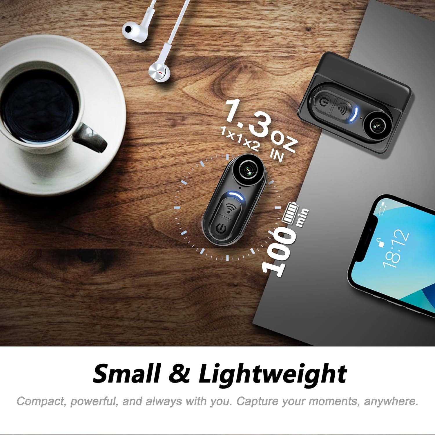 4K Compact Body Camera with 6- - Outdoor Adventure Images review and price