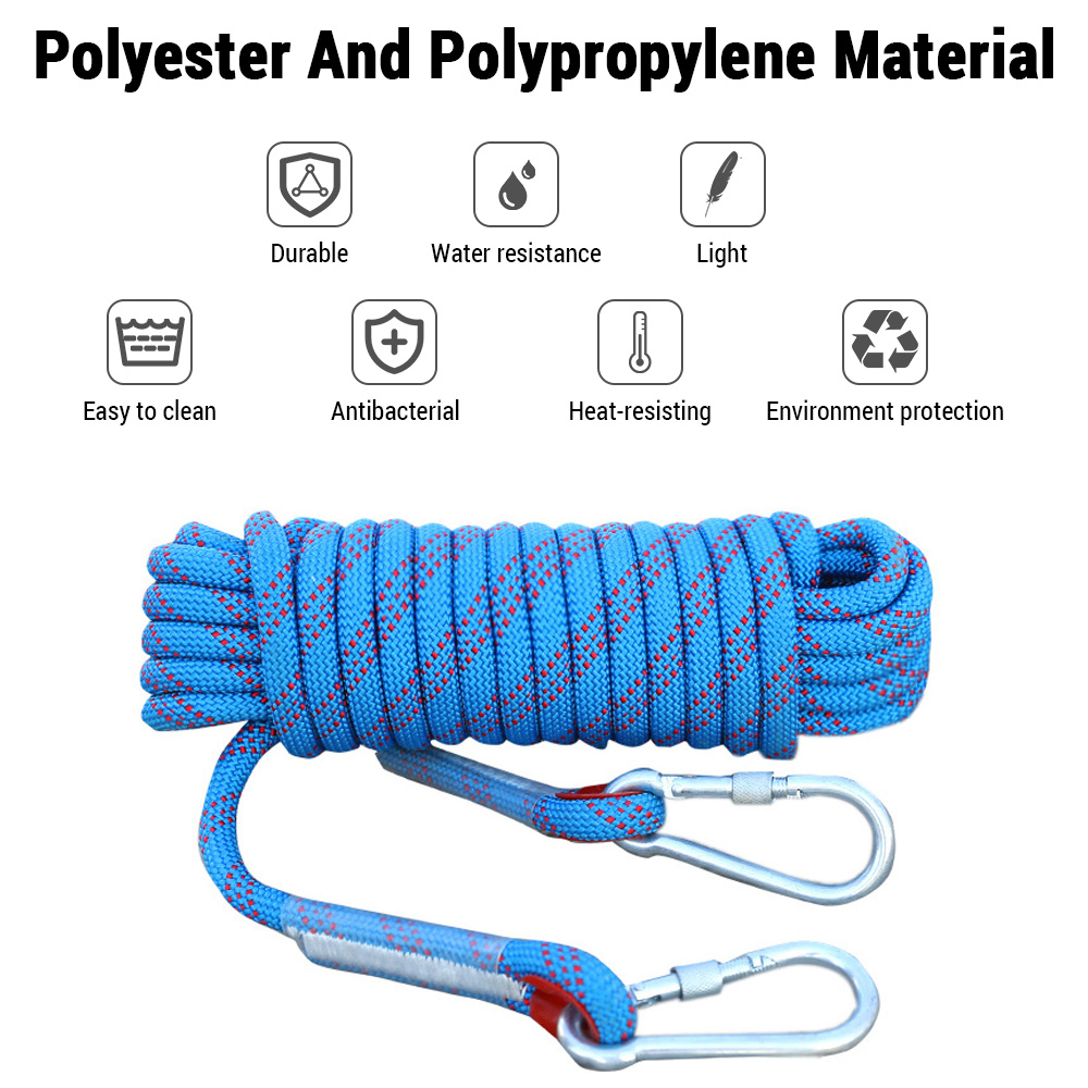 10mm Climbing Rope 10M/20M/30M - Rope Climbing Static review and price